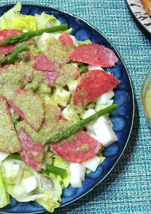 バジルのドレッシング-レシピのメイン写真