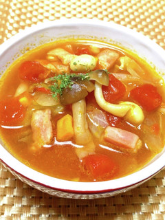野菜たっぷりミネストローネ-レシピのメイン写真
