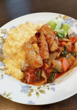 豚ロース肉のケチャップ煮-レシピのメイン写真