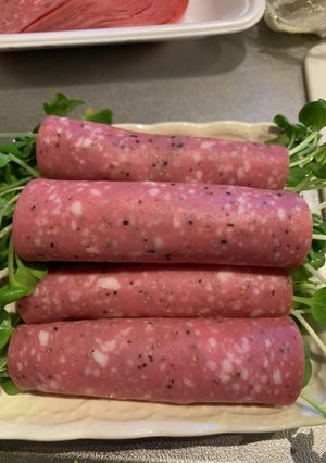 簡単節約おつまみ カイワレのハム巻き-レシピのメイン写真