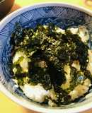 味付け海苔＆ゴマふりかけの白ごはん