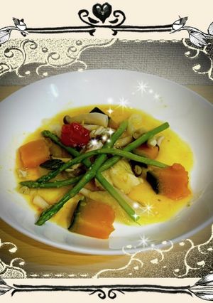 プチっと寄せ鍋de生タラの野菜蒸し♪-レシピのメイン写真