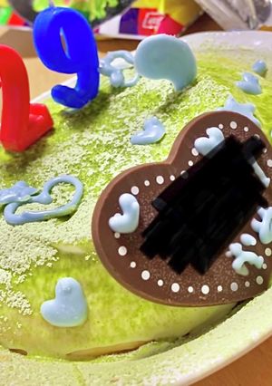 翡翠スフレチーズケーキ-レシピのメイン写真