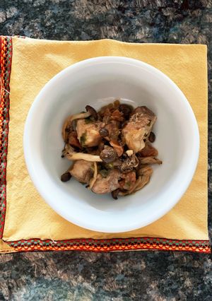 鶏肉サッパリ煮☆紫蘇ハチミツ梅干し-レシピのメイン写真