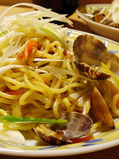 あさりの辛味和えそば-レシピのメイン写真