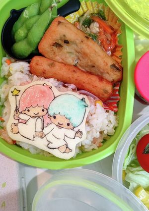キキララ弁当～♪-レシピのメイン写真
