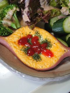 オムレツ入り魚肉ソーセージ-レシピのメイン写真