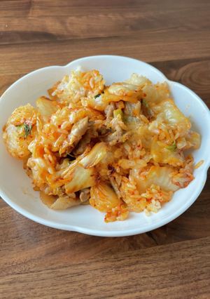 簡単☆豚キムチーズ飯-レシピのメイン写真