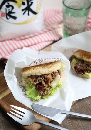 玄米のスタミナライスバーガー-レシピのメイン写真