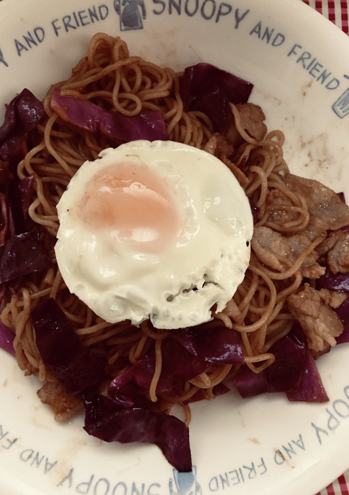 我が家の焼きそば-レシピのメイン写真