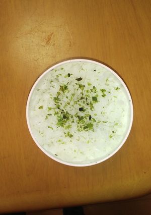 ダイエット！私流、白ご飯の食べ方-レシピのメイン写真