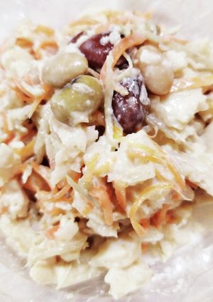 うちの味♤保存に強い❣お豆なごぼうサラダ-レシピのメイン写真