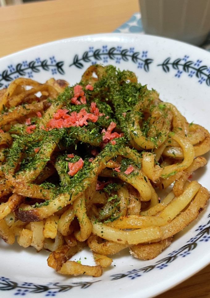 野菜嫌いのしょうゆ焼きうどん-レシピのメイン写真