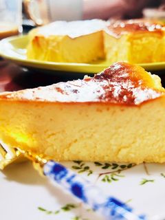 簡単 レモン風味のバスクチーズケーキ-レシピのメイン写真
