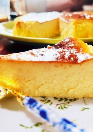 簡単　レモン風味のバスクチーズケーキ-レシピのメイン写真
