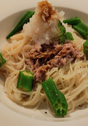 ライスパスタでツナと大根おろしのパスタ-レシピのメイン写真