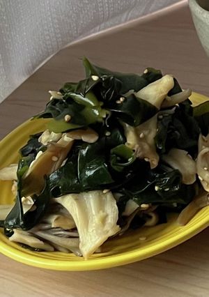 キノコとわかめのポン酢和え-レシピのメイン写真