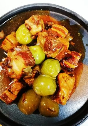 青梅と豚バラ角煮-レシピのメイン写真