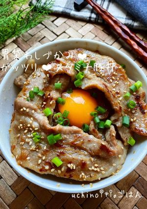 胃袋わしづかみ♡ガッツリ♡スタミナ豚丼-レシピのメイン写真