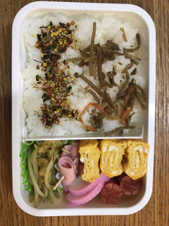 へたくそパパ→高校息子弁当 きんぴら-レシピのメイン写真