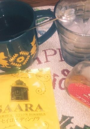夜にも！紅茶にブランデープラス-レシピのメイン写真