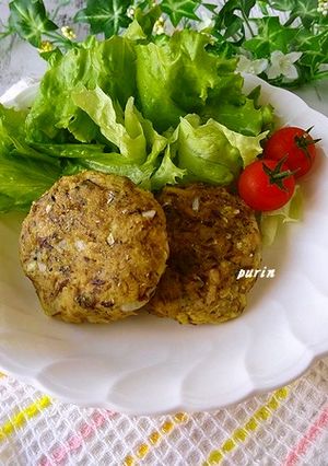 お弁当にも♪オートミールのカレーサバーグ-レシピのメイン写真