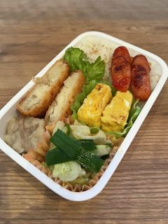 中学生男子の弁当34-レシピのメイン写真
