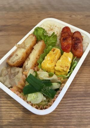 中学生男子の弁当34-レシピのメイン写真