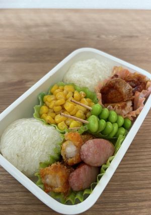 小学生男子の弁当6-レシピのメイン写真