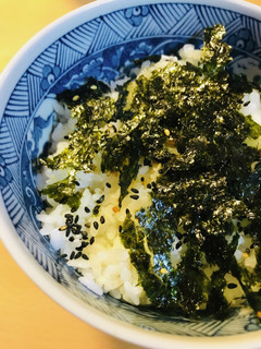 味付け海苔&ゴマ塩ふりかけの白ごはん-レシピのメイン写真