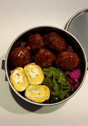 のっけ弁当2022.06.19-レシピのメイン写真