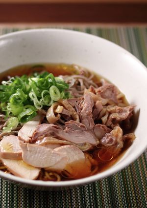 山形名物!かほくの冷たい肉そば♪ 再現-レシピのメイン写真