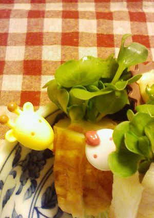 お弁当に♪　ちくわ＆かいわれ-レシピのメイン写真
