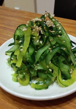 きゅうりとたくあんのポリポリ和え物-レシピのメイン写真