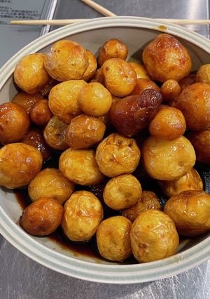 小イモの揚げ煮-レシピのメイン写真
