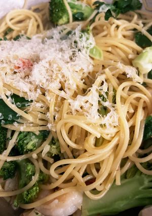 エビとブロッコリーパスタ-レシピのメイン写真