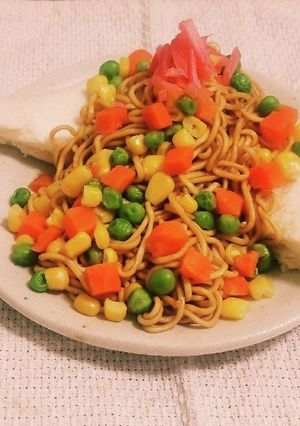 “ミックスベジタブル2号焼きそば”-レシピのメイン写真