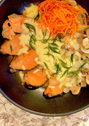 ダイエットメニュー　簡単！鮭のチーズ焼き-レシピのメイン写真