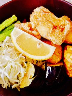 ササミ唐揚げ丼-レシピのメイン写真