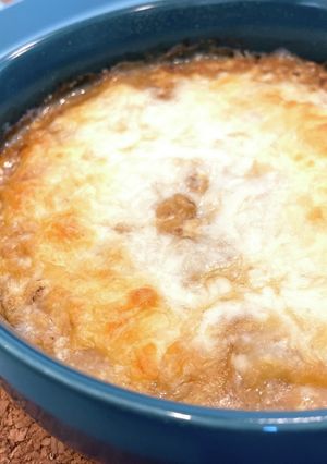 牛すじ煮込みの煮汁でオートミールグラタン-レシピのメイン写真