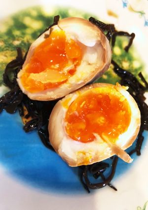 塩吹昆布の玉子漬け-レシピのメイン写真
