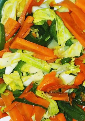 三色体に良い野菜炒め-レシピのメイン写真