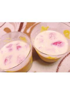 いちごババロア-レシピのメイン写真