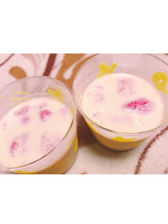 いちごババロア-レシピのメイン写真