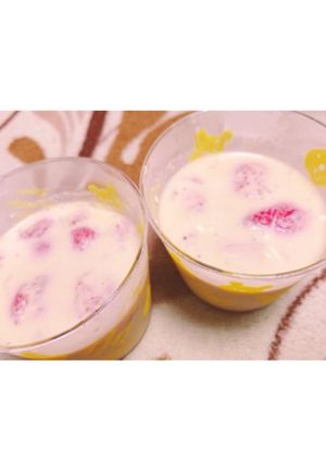 いちごババロア-レシピのメイン写真
