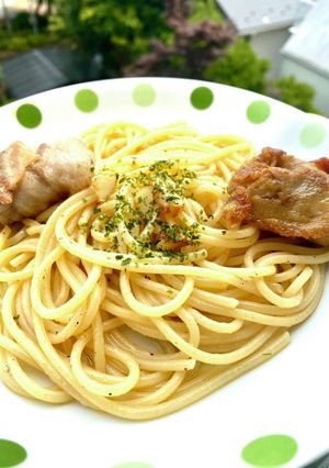 ワカコ酒に出たオイルパスタ-レシピのメイン写真