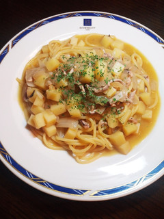 絶品☆イカの塩辛パスタ-レシピのメイン写真