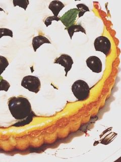 ブルーベリーチーズタルト-レシピのメイン写真