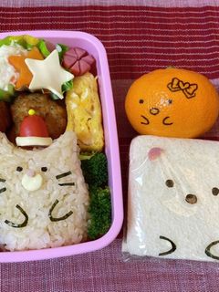 すみっこぐらしキャラ弁-レシピのメイン写真