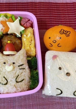 すみっこぐらしキャラ弁-レシピのメイン写真